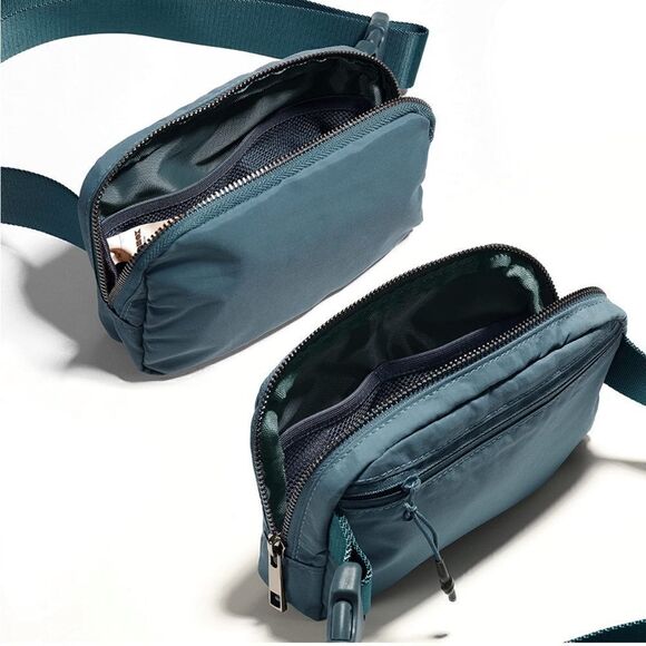 Matte Blue Camo Fanny Pack - Picture 4 of 4